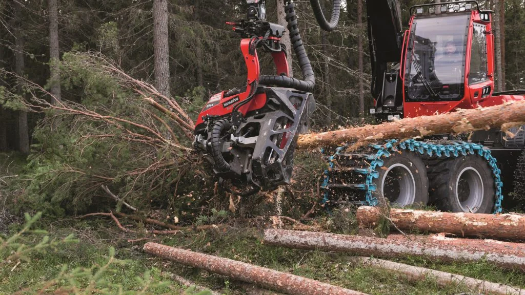 Харвестерный Агрегат Komatsu C144