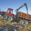 Форвардер Komatsu 855 — фото 4