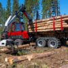 Форвардер Komatsu 875