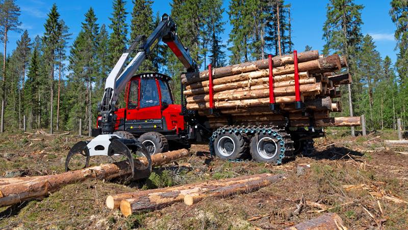 Форвардер Komatsu 875